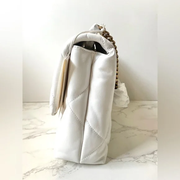 New Tory Burch Kira Diamond Quilt Large Convertible Shoulder Bag - Picture 5 of 12